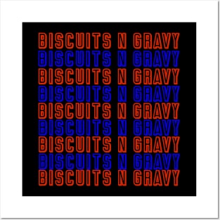 Biscuits and gravy Posters and Art